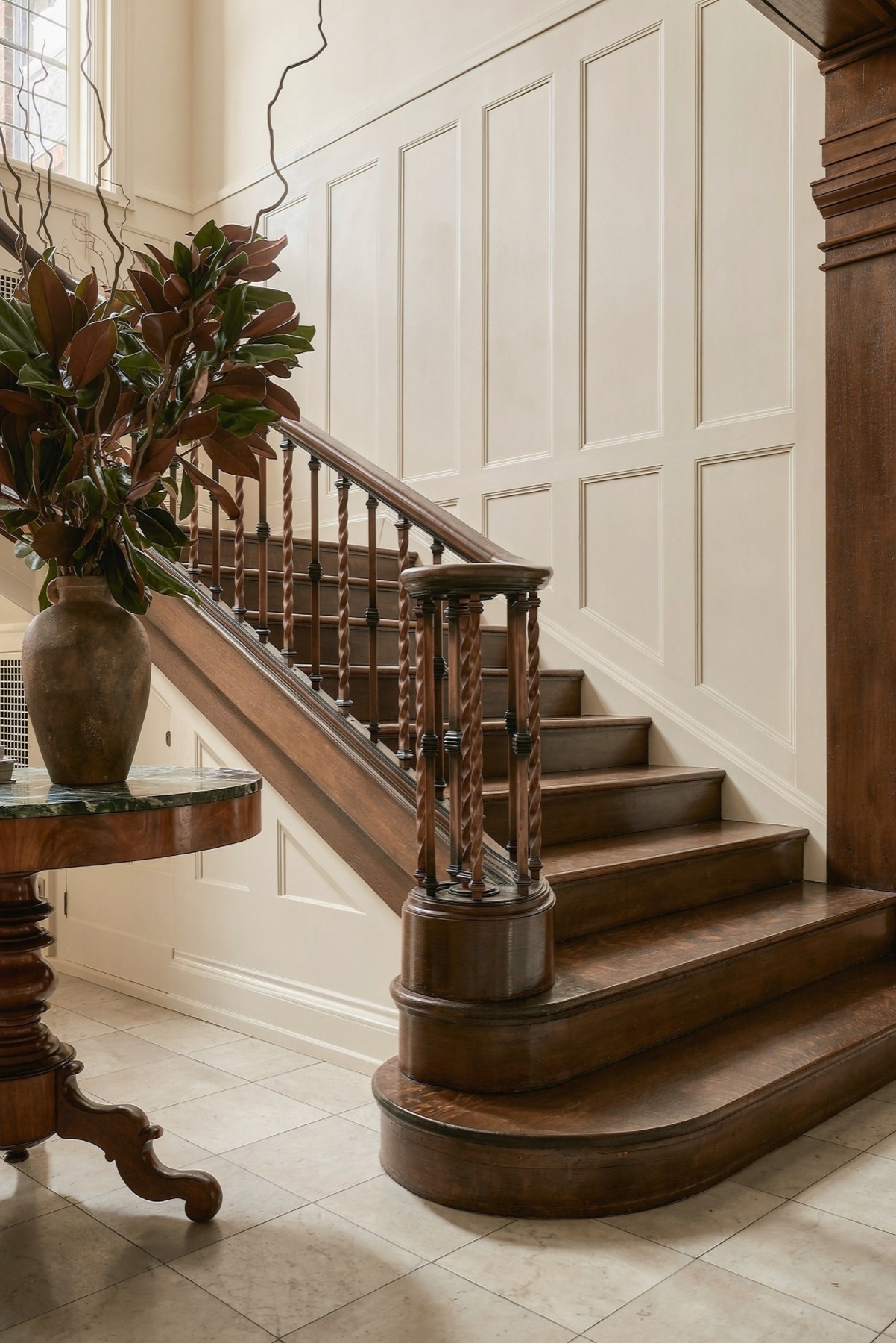 The grand staircase